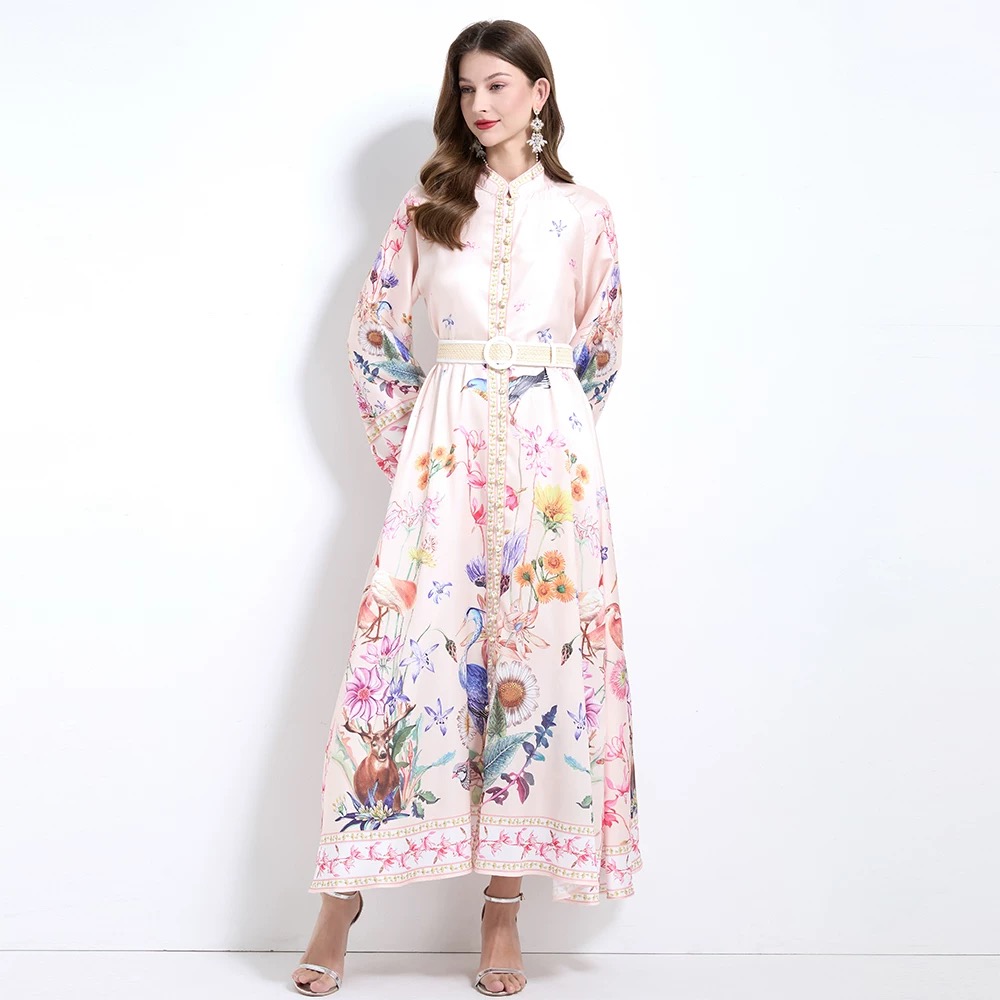 Love letter print dress ED179 images